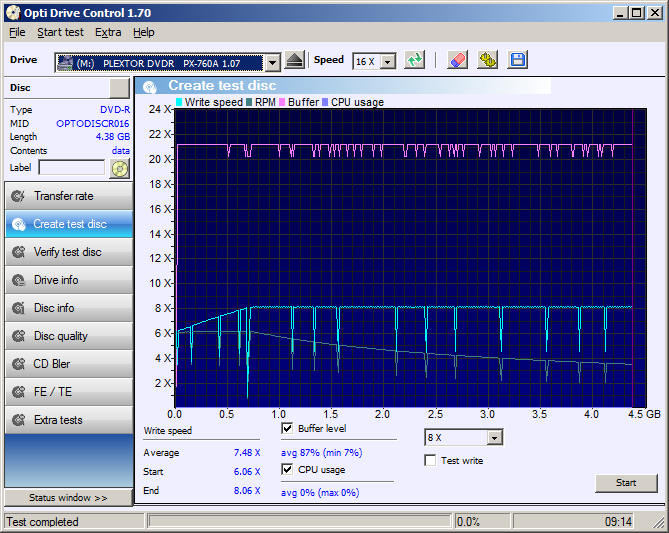 01 DVD-R LDPI Plextor PX-760A x8 BURN