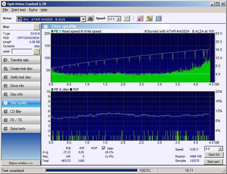 03 DVD-R Termal Everest iHAS524B x16 QTY iHAS524B