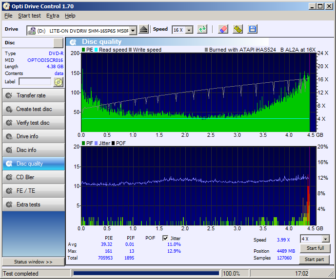 06 DVD-R Termal Everest iHAS524B x16 QTY SHM-165P6S