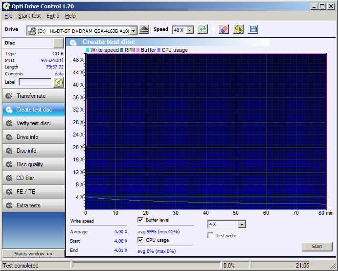 01 CMCPro CD-R LG GSA-4163B x4 Create